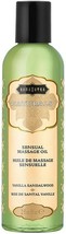 KAMA SUTRA Naturals Massage Oil Vanilla Sandalwood - 2 fl oz- Massage Oil for Bo - £18.37 GBP