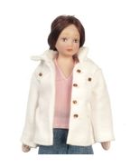 Lady Doll Dressed Mother G7631 Porcelain Dollhouse Miniature - £9.91 GBP