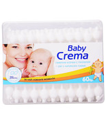 BABY CREMA 100% Pure Cotton Baby Buds Safety Protector Clean Ear, Eye, N... - £3.15 GBP