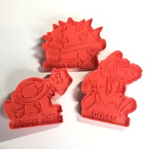 Nintendo Super Mario Brothers Cookie Cutters Vtg1989 Spiny Mario Koopa T... - $8.79