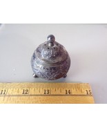Vintage .840 Silver Small Lidded Trinket Vase 61.7Gr - €112,35 EUR