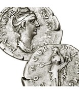 Rare Struck Lifetime of FAUSTINA wife Antoninus Pius Roman Empire Coin C... - $4,706.08 MXN
