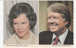 Vintage Postcard President Jimmy Carter First Lady Rosalynn Carter Unused Card - £6.22 GBP