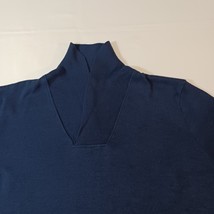 Mens Paulo Solari Modern Fit Men's 2XL Sweater VGUC Elbow Patches Shawl Collar image 4