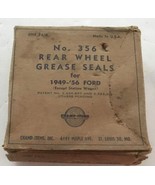 1949-1956 Ford Rear Wheel Grease Seals Champ Items No. 356 New Old Stock - $469.34 MXN