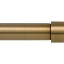 Ivilon Gold Curtain Rod 28–48&quot; Warm Gold 1in Metal Drapery Rod End Cap D... - $553.99 MXN