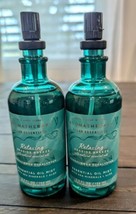 2x Bath &amp; Body Works Aromatherapy Relaxing Seaside Breeze Essential Oil Mist New - $29.99