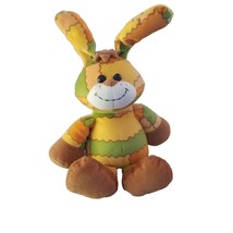 Plush Gund Threads Bunny Rabbit Multi Color Stuffed Polyester Everland Entertain - £14.95 GBP
