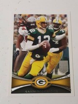 Aaron Rodgers Green Bay Packers 2012 Topps Card #1 - £0.78 GBP