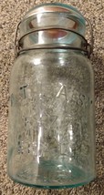 Vintage Depression Atlas E-Z Seal Wire Clasp Mason Jar Quart Size - $10.00