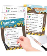 Construction Day &amp; Night Routine Charts | Daily Schedule | Educational C... - $29.99