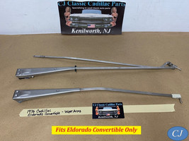 OEM 76 Cadillac Eldorado Convertible TRICO WINDSHIELD WIPER ARMS - LEFT ... - $143.54