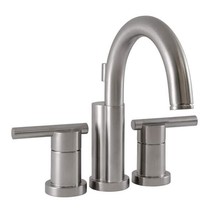 Design House Geneva Nickel 2-Handle 4&quot; Centerset Bathroom Faucet in Satin Nickel - £122.46 GBP