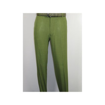 Men Silversilk 2pc walking leisure Matching Suit Italian woven knits 51016 Green image 7