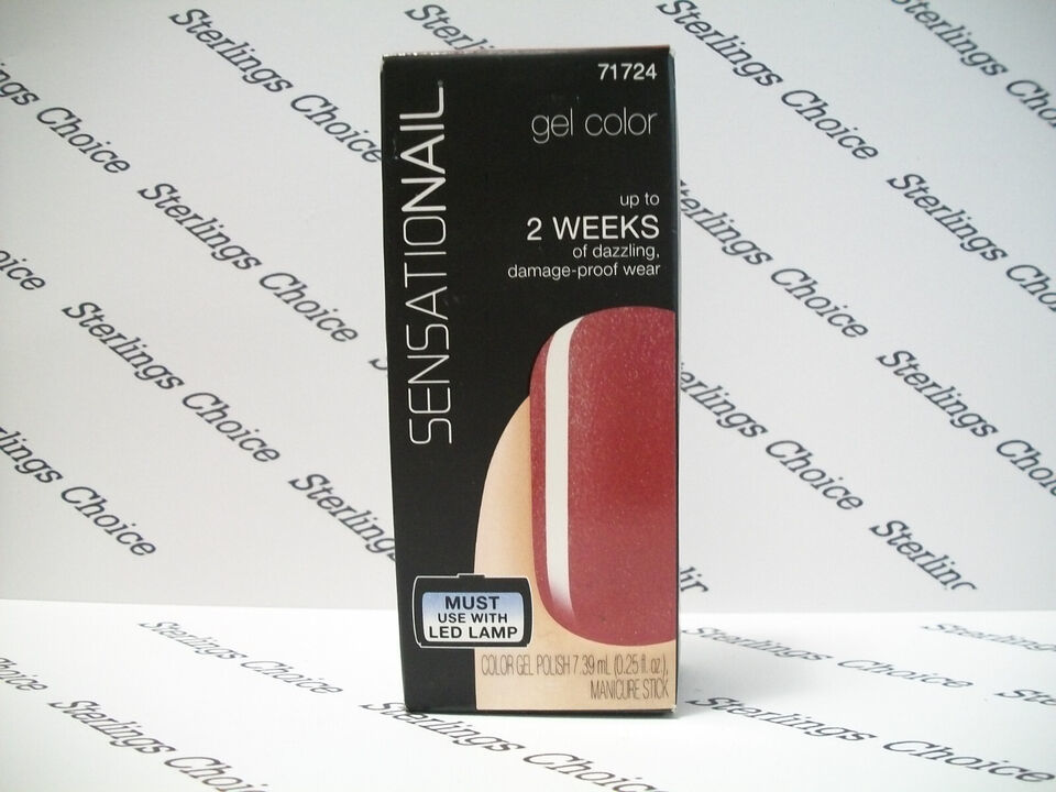 Sensationail Gel Polish #71724 Love Bite - $8.90