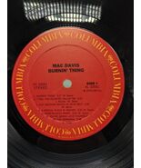 Mac Davis Burnin Thing Vinyl Record - $12.40 CAD