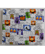 Fabric Timeless Treasures 2002, Halloween Holiday Pattern Monsters 44 W ... - $15.00