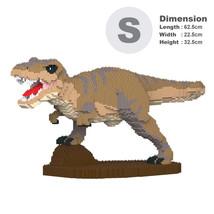 T-Rex Dinosaur Sculptures (JEKCA Lego Brick) DIY Kit - $245.00