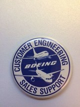 Boeing Engineering Sales Support Pinback Button - £6.76 GBP
