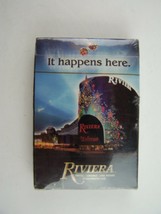 Riviera Hotel &amp; Casino Las Vegas Deck Of Cards Souvenir New Sealed - £7.90 GBP