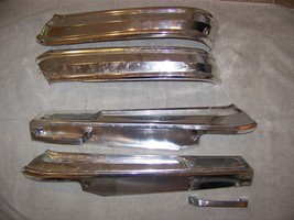 1966 Chrysler New Yorker Bench Seat Stainless Trim 1967 - £43.67 GBP