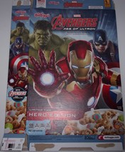 Kellogg’s Marvel Avengers Age of Ultron Sweetened Cereal Hero Edition 2016 - $75.95 MXN