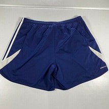 Adidas Shorts Womens XL Blue Athletic Activewear Running Soccer Short - £17.81 GBP
