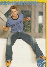 Josh Henderson Scene 23 teen magazine pinup clipping young Pop Star legs... - $93.19 MXN