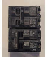 Siemens Q230 30 Amp And Q220 20 Amp 2 Pole Circuit Breakers Used LOT - £24.53 GBP