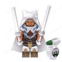 Ahsoka Tano White Cape Dual Lightsabers Star Wars Rebels Minifigures Toy... - £12.35 GBP