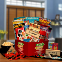 More Fun &amp; Games Gift Box - Boredom-Busting Activity Gift Basket - £62.39 GBP