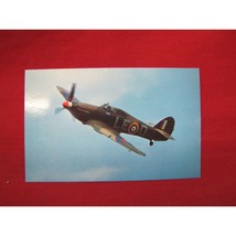 Vintage &quot;Hawker Hurricane IIC&quot; Battle Plane Postcard #93 - £15.47 GBP