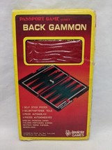 Vintage 1973 Passport Game Series Backgammon Travel Board Game - £14.23 GBP
