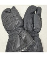 Men's XL Black Leather Insulated Conroy Trigger 3 Three-Finger Mittens G... - €33,24 EUR Men's XL Black Leather Insulated Conroy Trigger 3 Three-Finger Mittens G... - €33,24 EUR