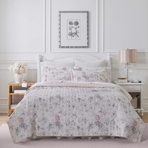 Laura Ashley Home - Breezy Floral Collection - 100% Cotton, Reversible, - £86.92 GBP