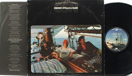 Crosby, Stills &amp; Nash CSN SD-19104 Atlantic 1977 Vinyl LP Lyrics - $7.50