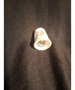 Flowers Duchess Bone China Thimble Vintage Souvenir Collectible - $4.09 CAD