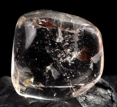 smoky quartz  lodolite with manefistation inside agnitite remove negativity#6295 - £13.15 GBP