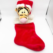 Vintage Disney Tigger the Tiger Plush Stocking Christmas 20&quot; Winnie The ... - $19.99