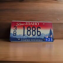 '98 Scenic Idaho License Plate Benewah County Famous Potatoes 3B1886 Pin... - $20.00