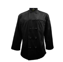 Natural Uniforms Knot Button Chef Coat with Thermometer Stain Resistant  - $17.89