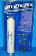 NEW Smart Choice 5305510266 Universal Refrigerator 10&quot; Inline Water Filter  - $32.62