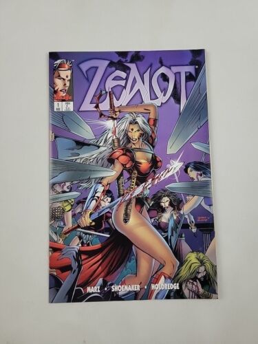 Avengelyne Glory #1 Maximum Press 1995 Chromium Foil Cover - $9.88