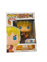 Funko Pop! vinyl toy figure box pop Ken Street Fighter #193 Toys R Us On... - £23.70 GBP