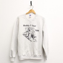 Vintage Muddy T Tour Galesburg Illinois 1999 Sweatshirt Large - £38.29 GBP