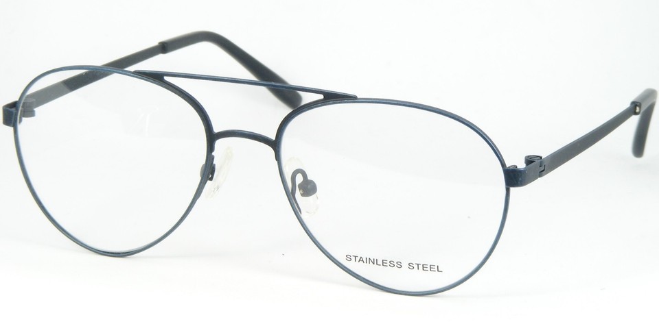 OU86.538.03 MATT ANTIQUE BLUE /CHARCOAL EYEGLASSES GLASSES FRAME OU 51-1... - $68.03