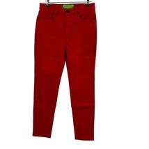 Free People x Sandrine Rose Red Jeans 28 New - £45.51 GBP