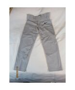 Nike Kids Baseball Pants Gray Engineered Fit Size S Youth - $13.25