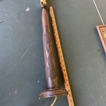 VINTAGE TRENCH ART WWII Empty ARTILLERY SHELL  flower Design - €237,31 EUR