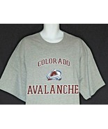 Colorado Avalanche T-Shirt Big Mens Size Xlt 2xl 2xlt 5xl Gray NEW NHL H... - £16.56 GBP